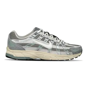 NIKE P-6000 GREY / GREEN / CREAM TRAINERS