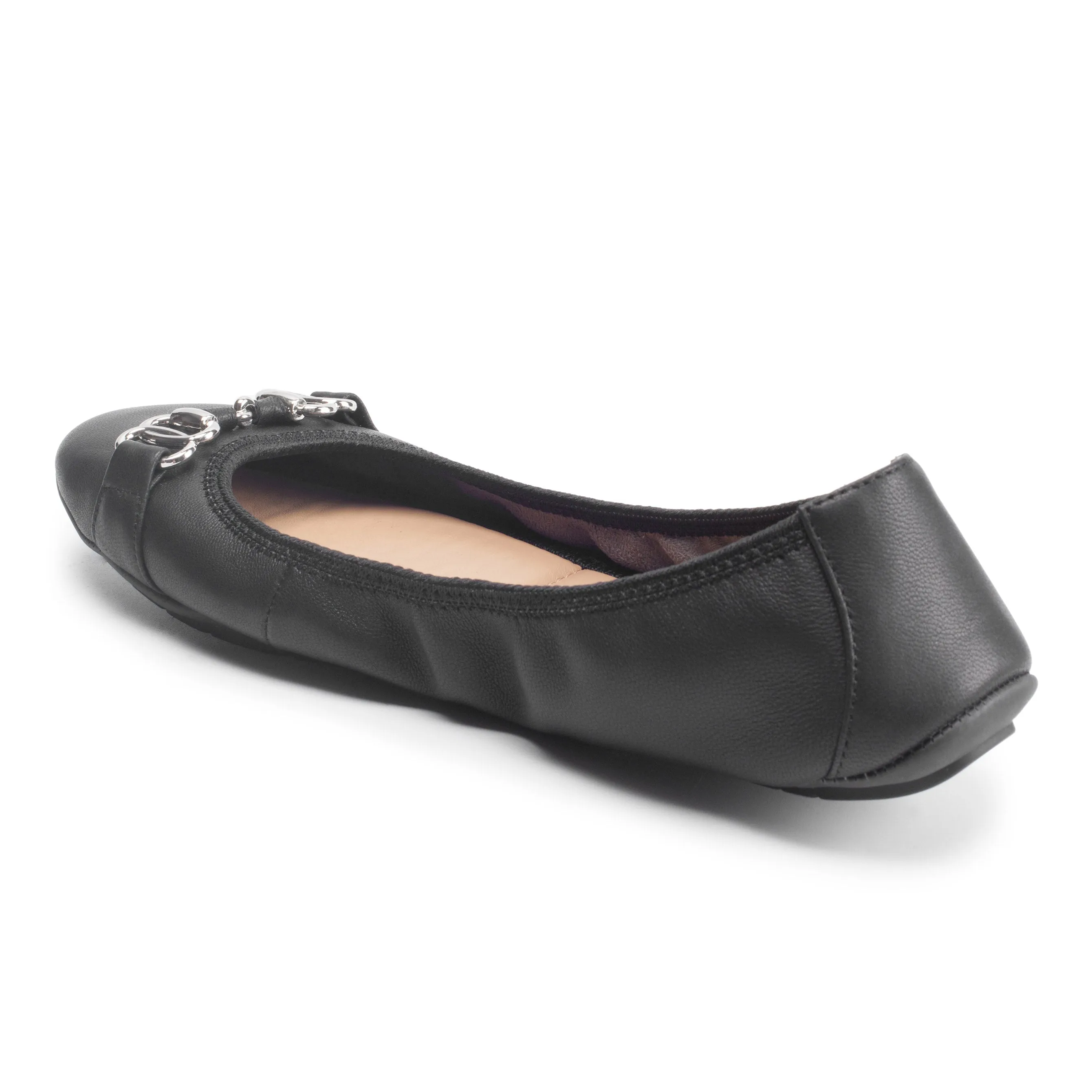 Olympia Ballet Flat w/ Ornament