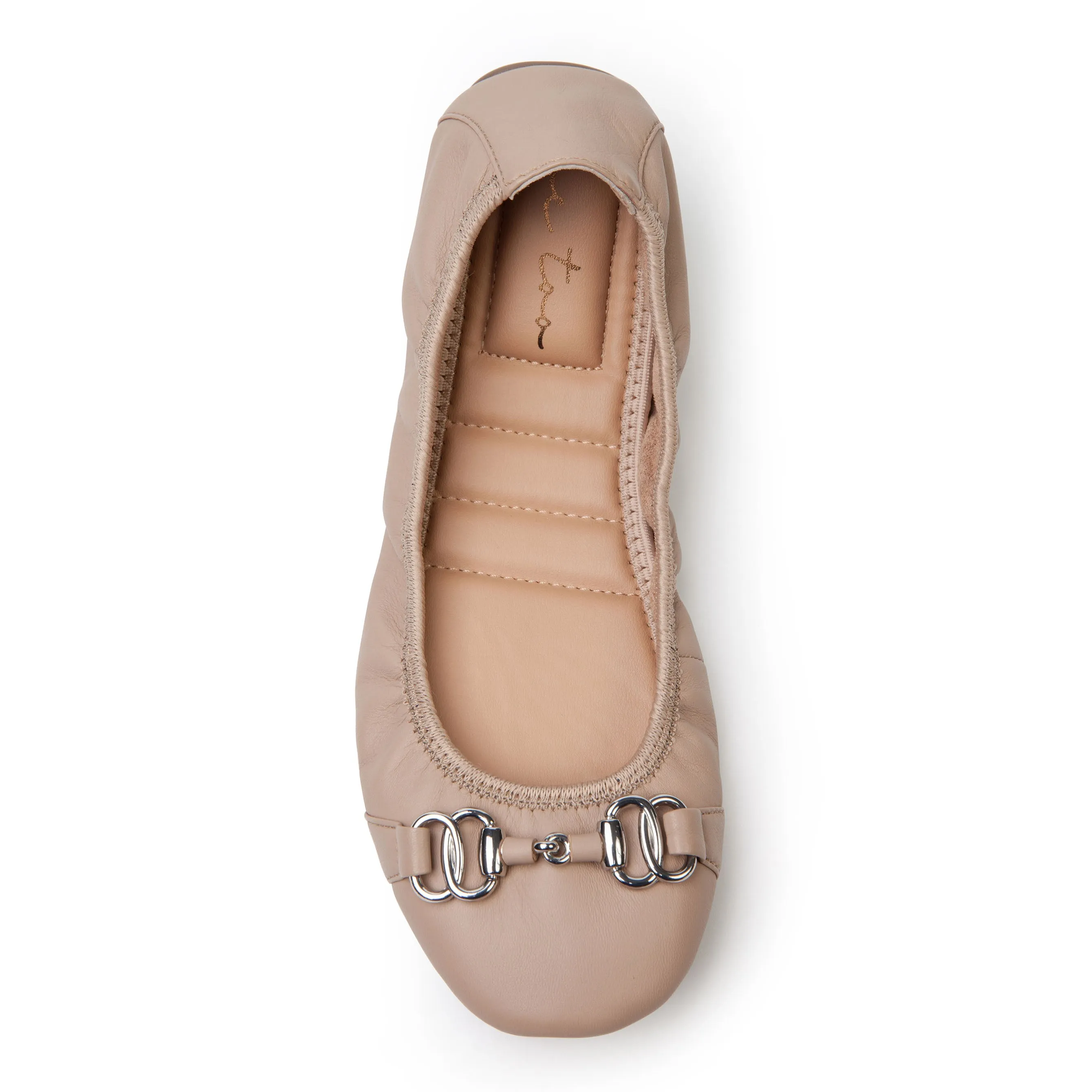 Olympia Ballet Flat w/ Ornament