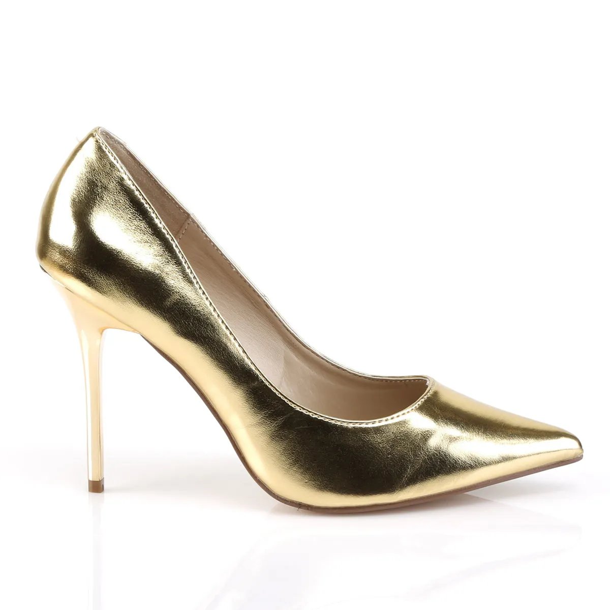 Pointed-Toe Classic Pump 4-inch Heel sz.5-16, 11 Colors, CLAS-20