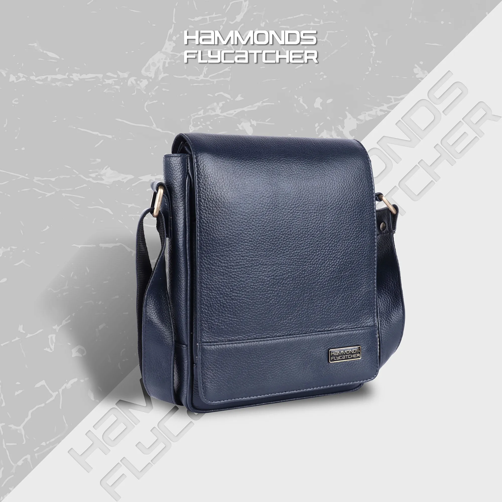 Premium Leather Sling Bag For Men - Adjustable Shoulder Strap - Ideal For Travel, College, and Office