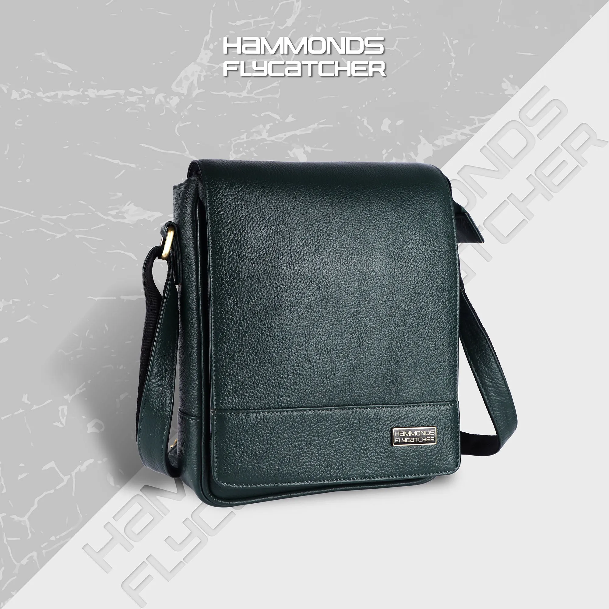Premium Leather Sling Bag For Men - Adjustable Shoulder Strap - Ideal For Travel, College, and Office