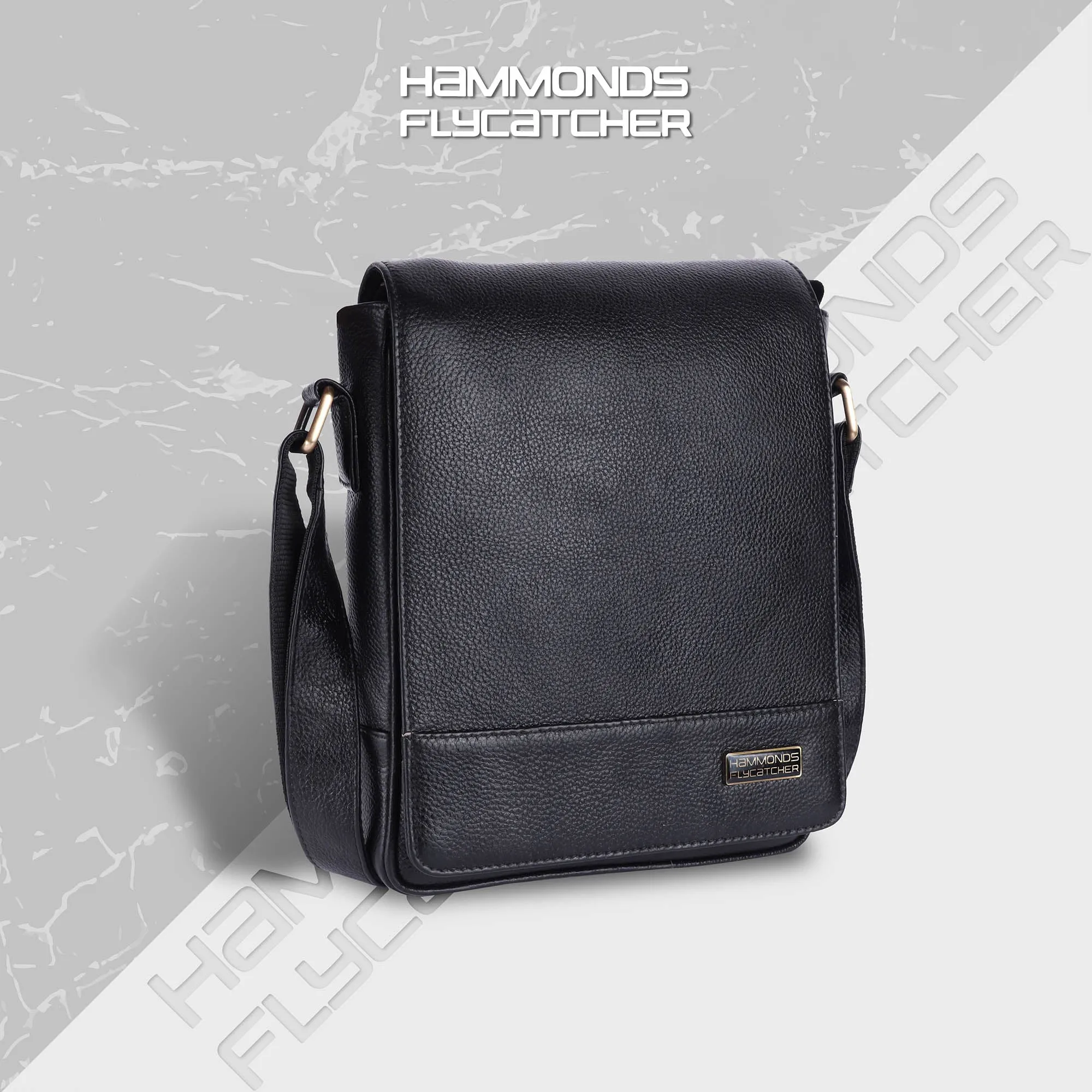 Premium Leather Sling Bag For Men - Adjustable Shoulder Strap - Ideal For Travel, College, and Office