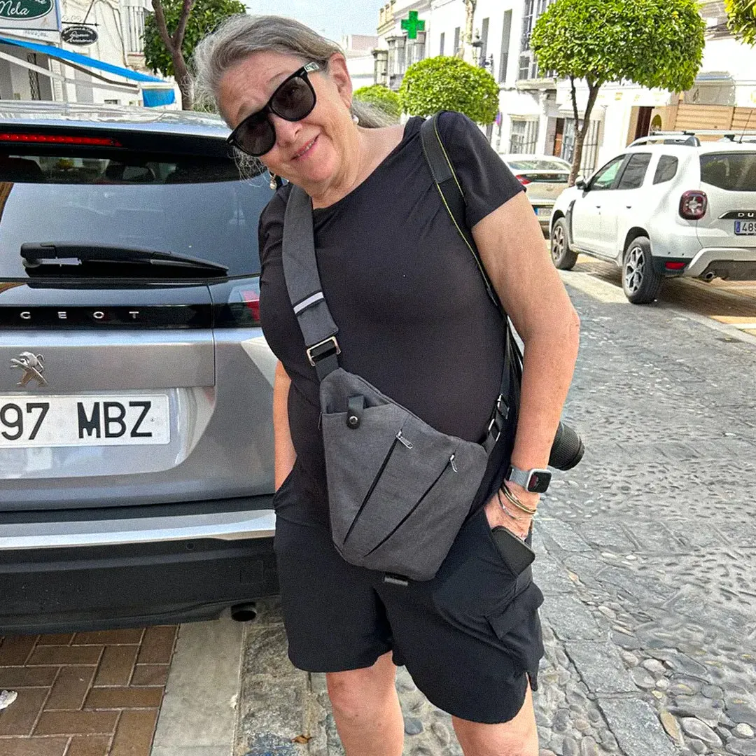 SafeSling | Secure and Stylish Anti-Theft Chest Bag 1 1 FREE
