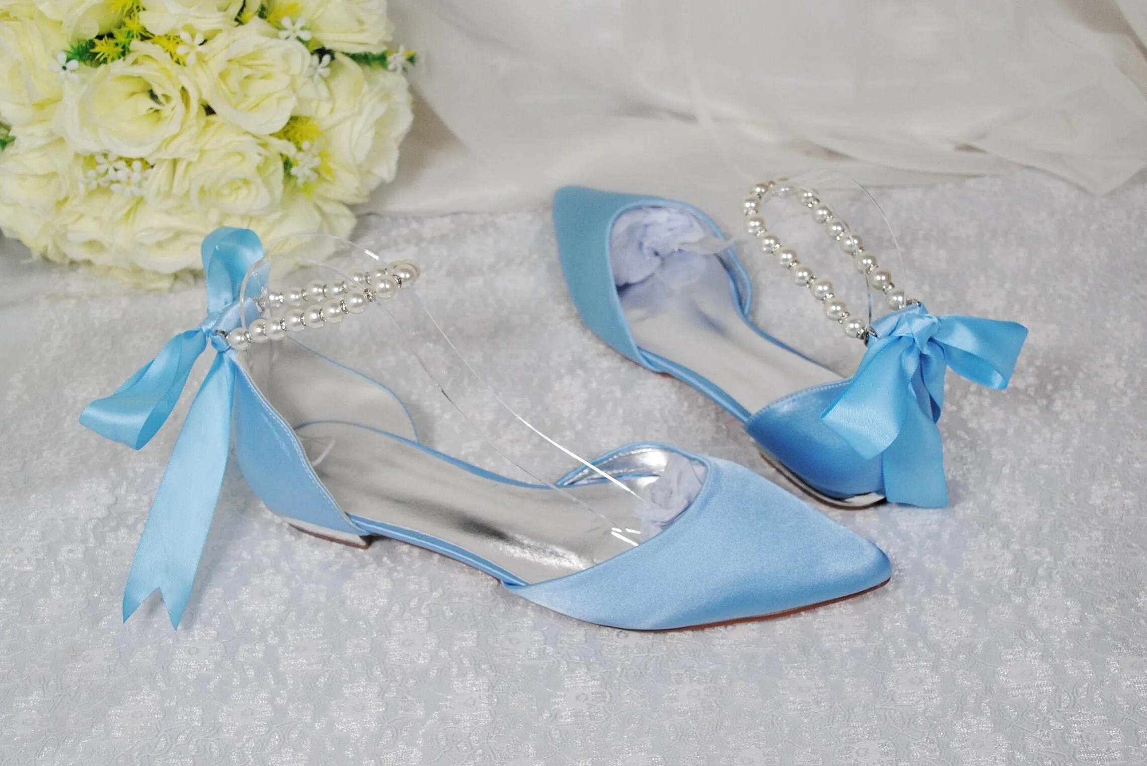 Satin Flats - Other Colours