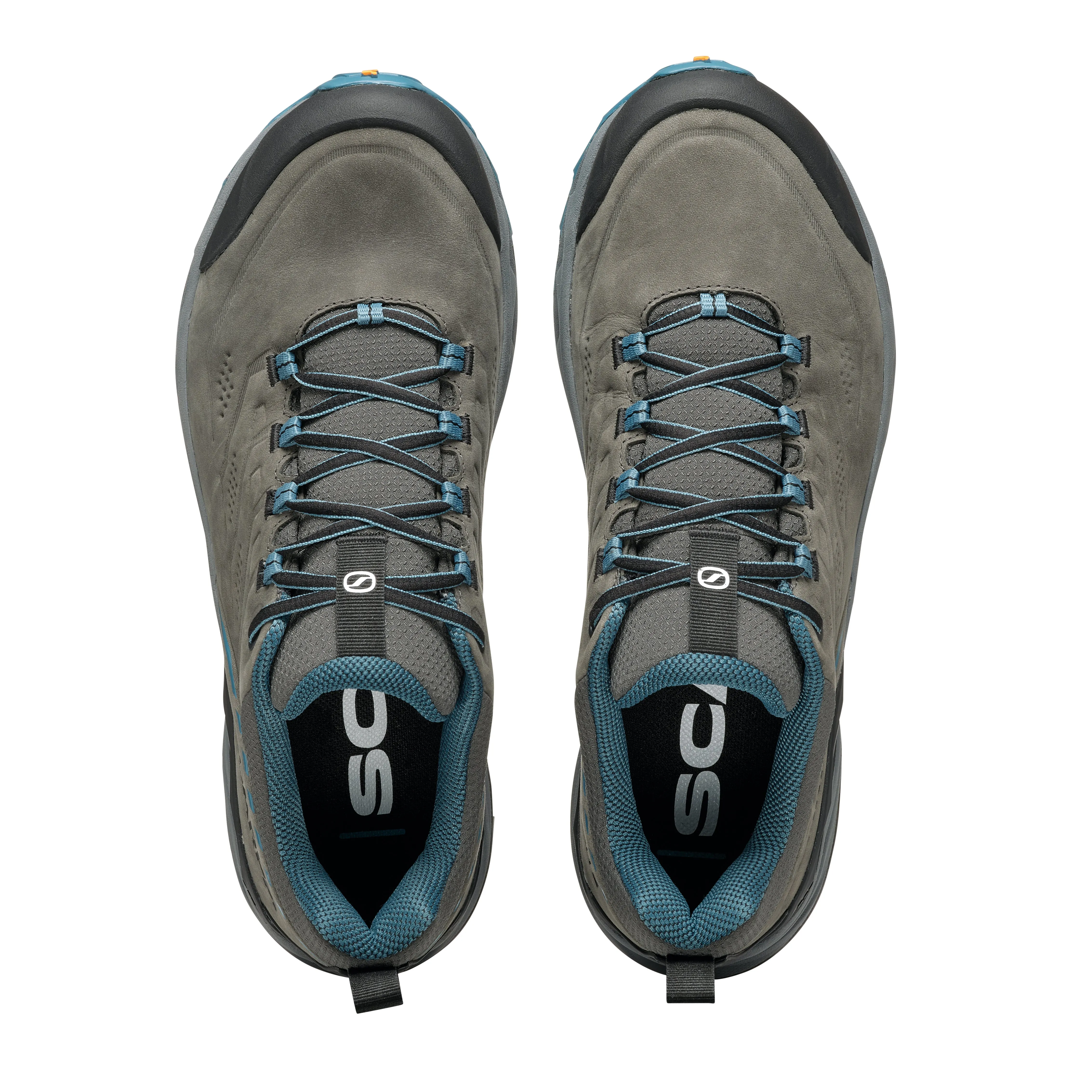 Scarpa Men's Rush 2 Pro Gore-Tex Trail Shoes (Titanium/Ocean)