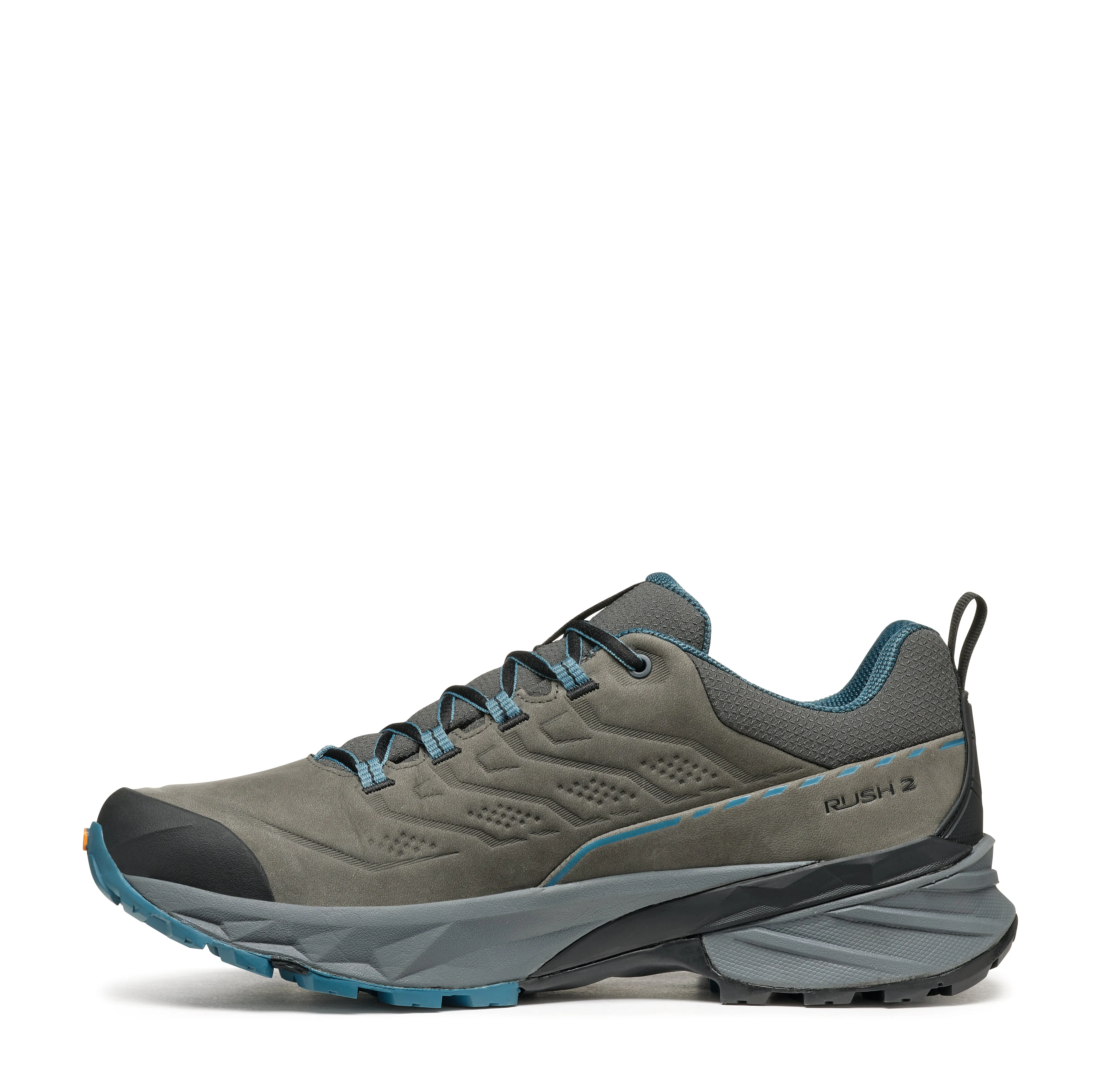 Scarpa Men's Rush 2 Pro Gore-Tex Trail Shoes (Titanium/Ocean)