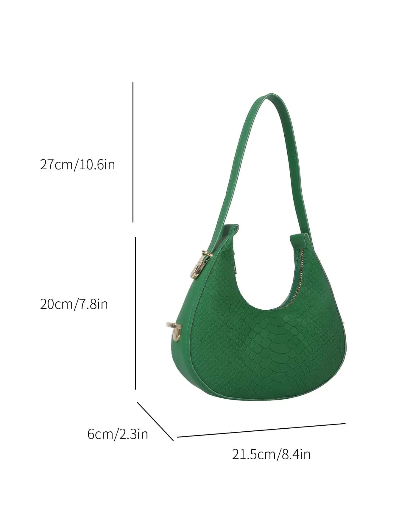 SHEIN New Arrival Summer Single Shoulder Fashion Handbag Solid Color