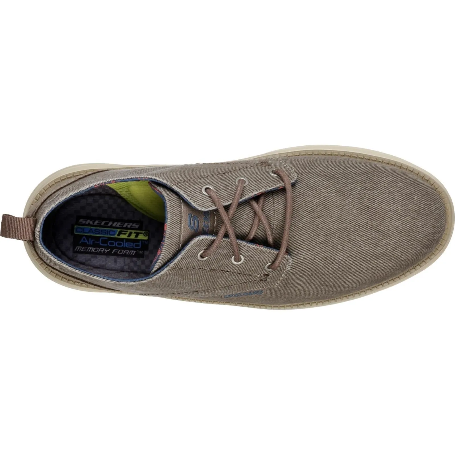 Skechers Status 2.0 - Pexton Low Profile Canvas Lace Up Shoe
