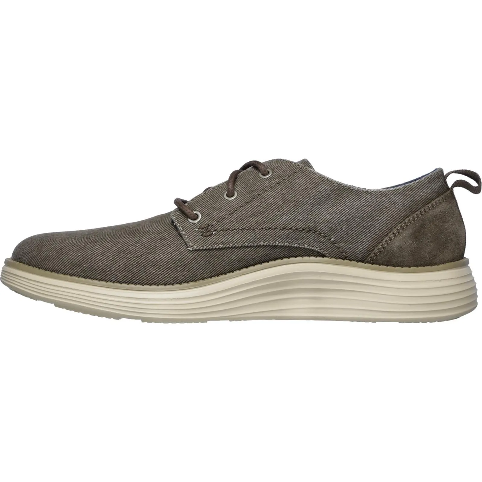 Skechers Status 2.0 - Pexton Low Profile Canvas Lace Up Shoe