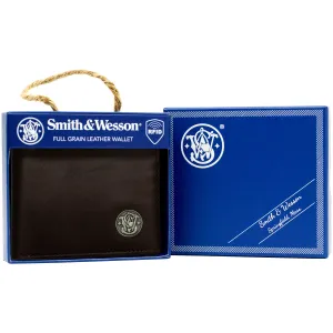 Smith & Wesson® Genuine Leather Front Pocket Wallet