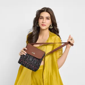 Taj Guldasta Flap Sling Bag