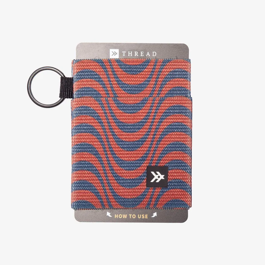 Thread Wallet Elastic Card Holder