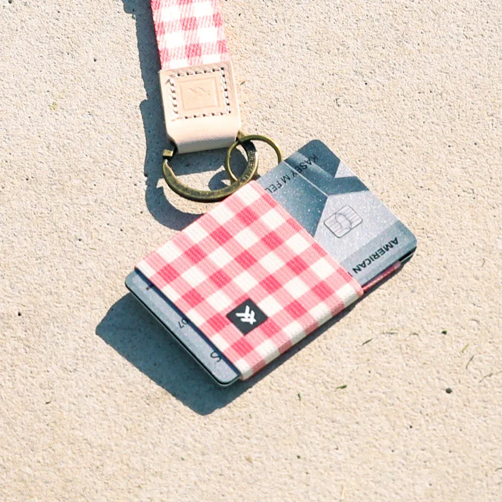 Thread Wallet Elastic Card Holder