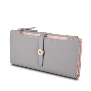 Top Quality Latest Lovely Leather Long Women Wallet