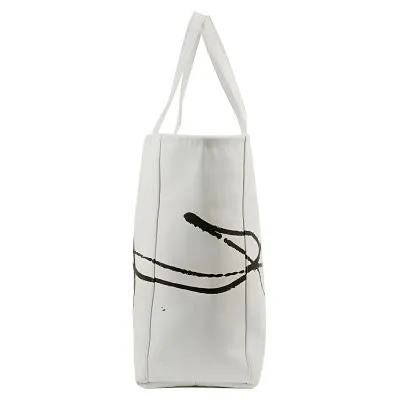 Tote Bag - Negro sobre Blanco