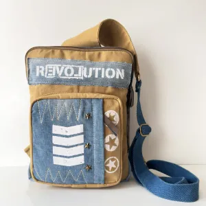 Unisex Denim Convertible Bag