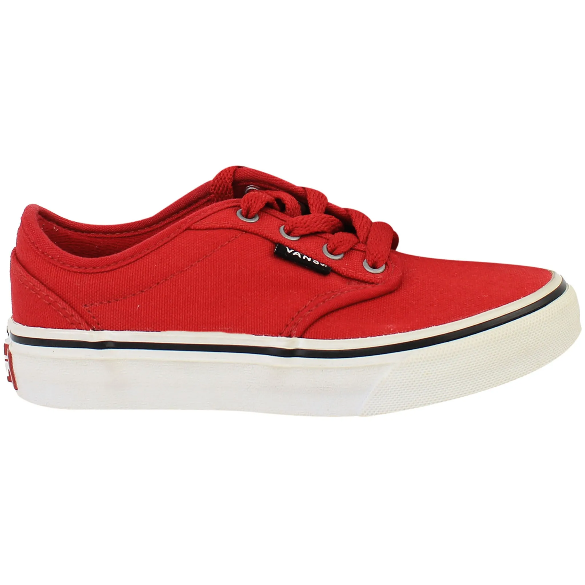 Vans Atwood Low Kids Red Plimsolls