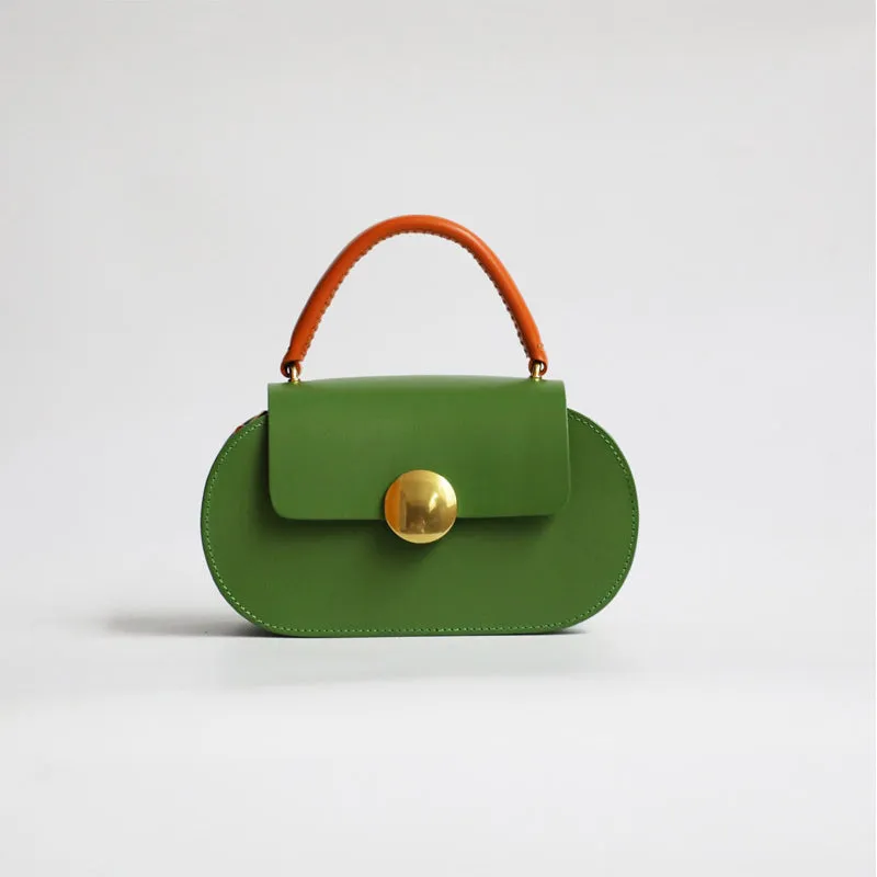 Womens Cute Small Bags Genuine Leather Crossbody Bags For Women