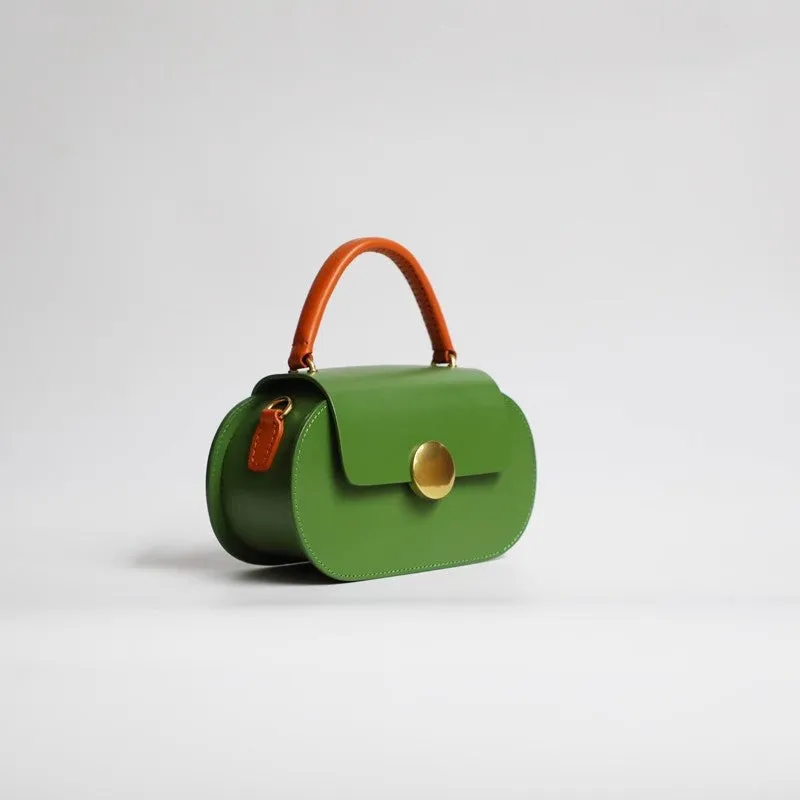 Womens Cute Small Bags Genuine Leather Crossbody Bags For Women