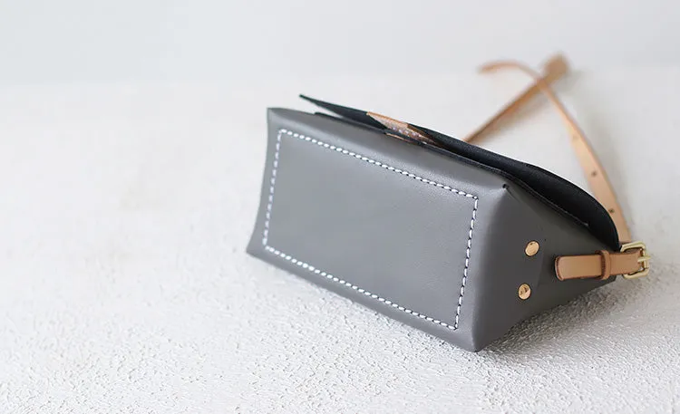 Womens Mini Leather Shoulder Bag Leather Crossbody Purses For Women