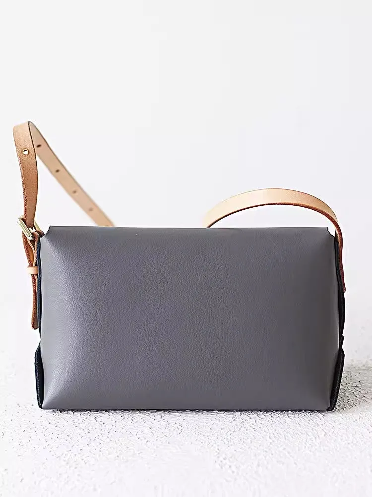 Womens Mini Leather Shoulder Bag Leather Crossbody Purses For Women