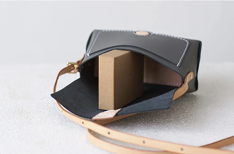 Womens Mini Leather Shoulder Bag Leather Crossbody Purses For Women
